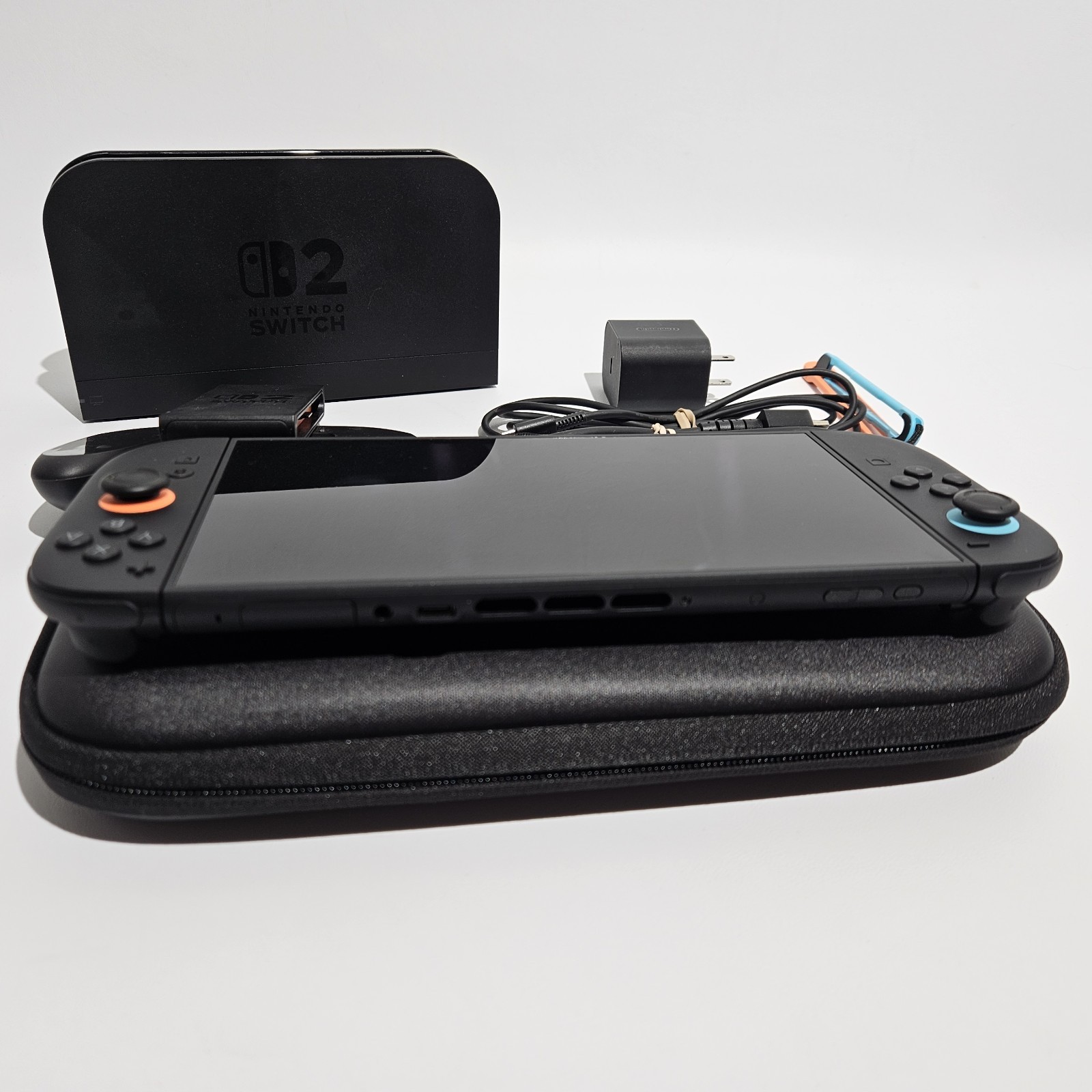 Nintendo Switch 2 32GB Black Console System Bundle w/ Dock, Joy-Cons, HDMI