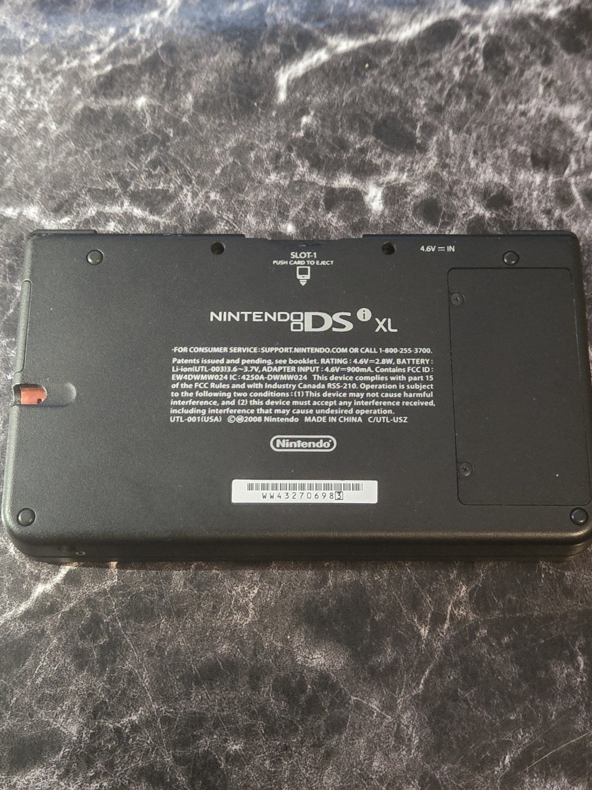 Nintendo DSi XL Super Mario Bros. 25th Anniversary Edition w/ Charger Tested