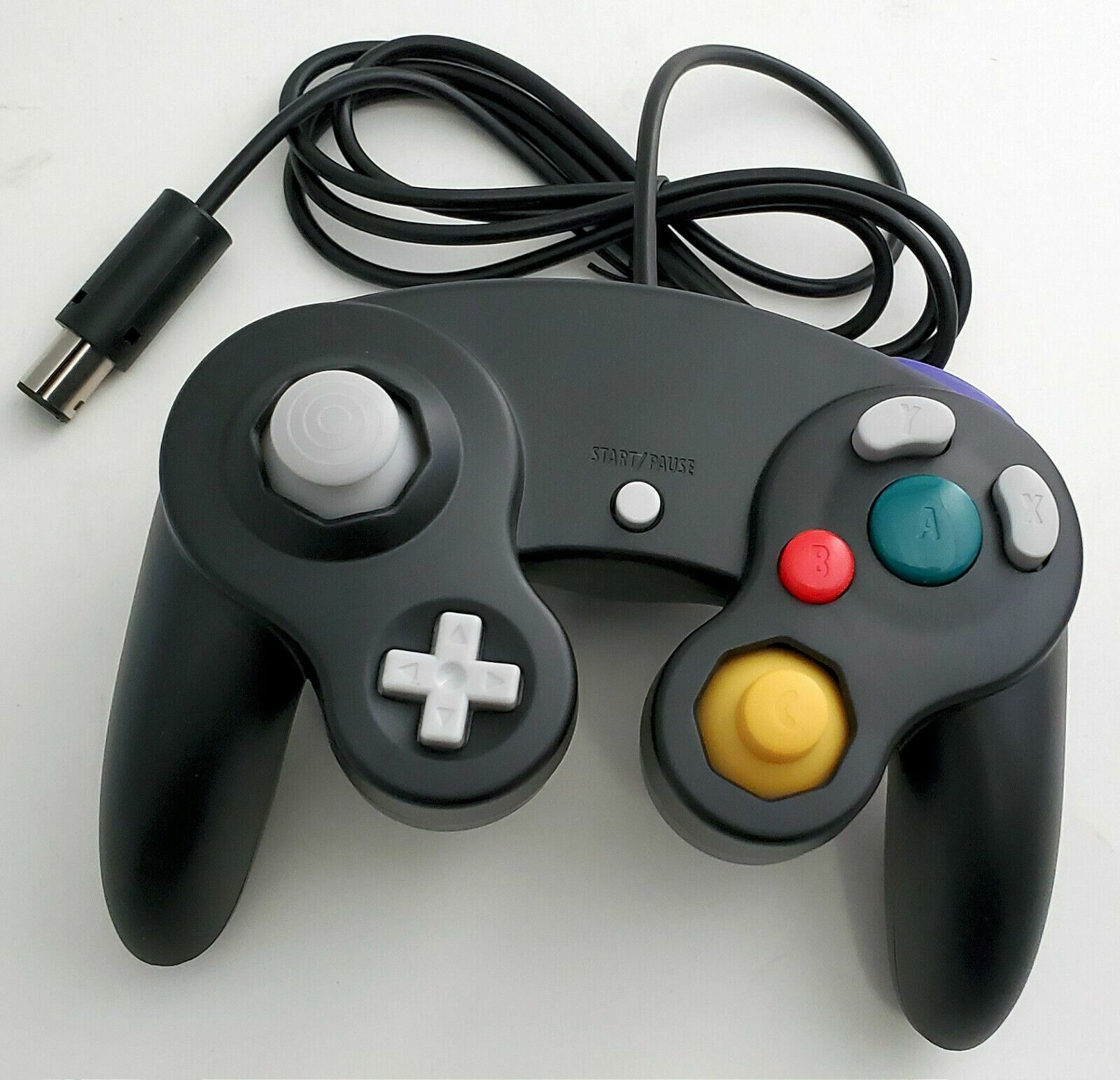 Nintendo GameCube DOL-001 Gaming System SILVER Console 2 Controller Bundle NGC