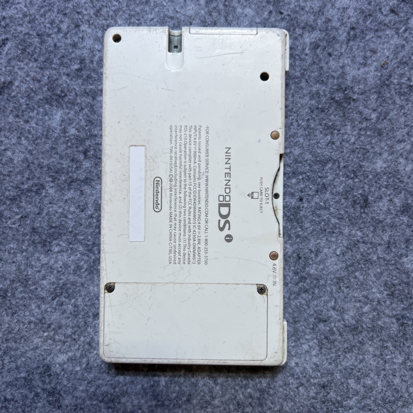 Nintendo DSi Handheld Game Console – White ROUGH Tested!