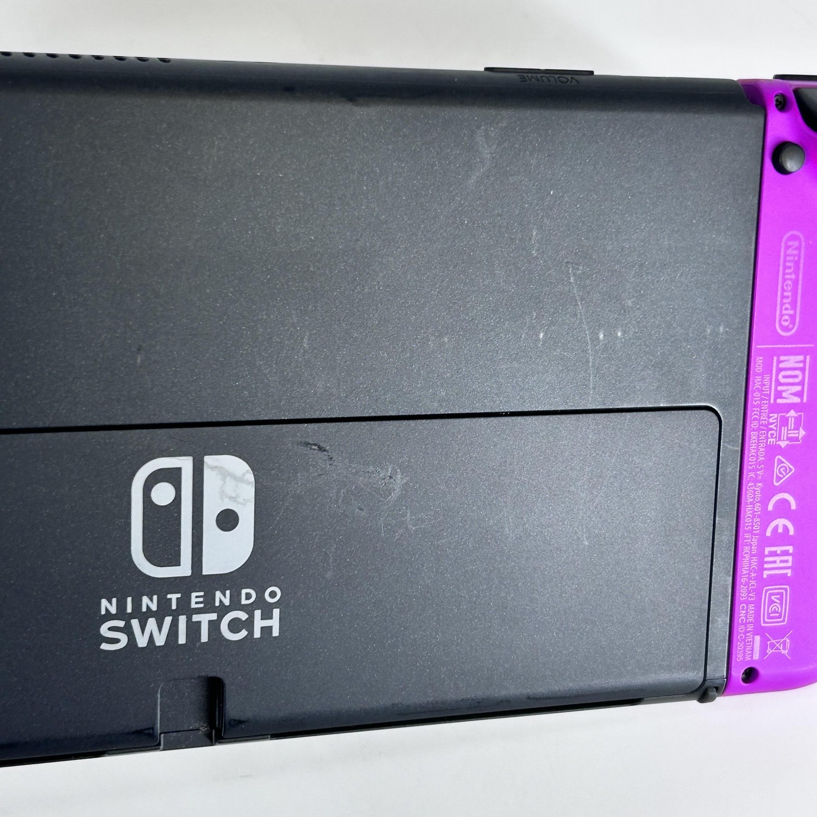 Nintendo Switch OLED Original Handheld Console Black 64GB w/ Charger – Very Good