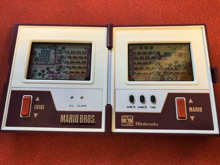Nintendo Game & Watch Mario ‘s MARIO BROS. Handheld console Vintage Retro Rare
