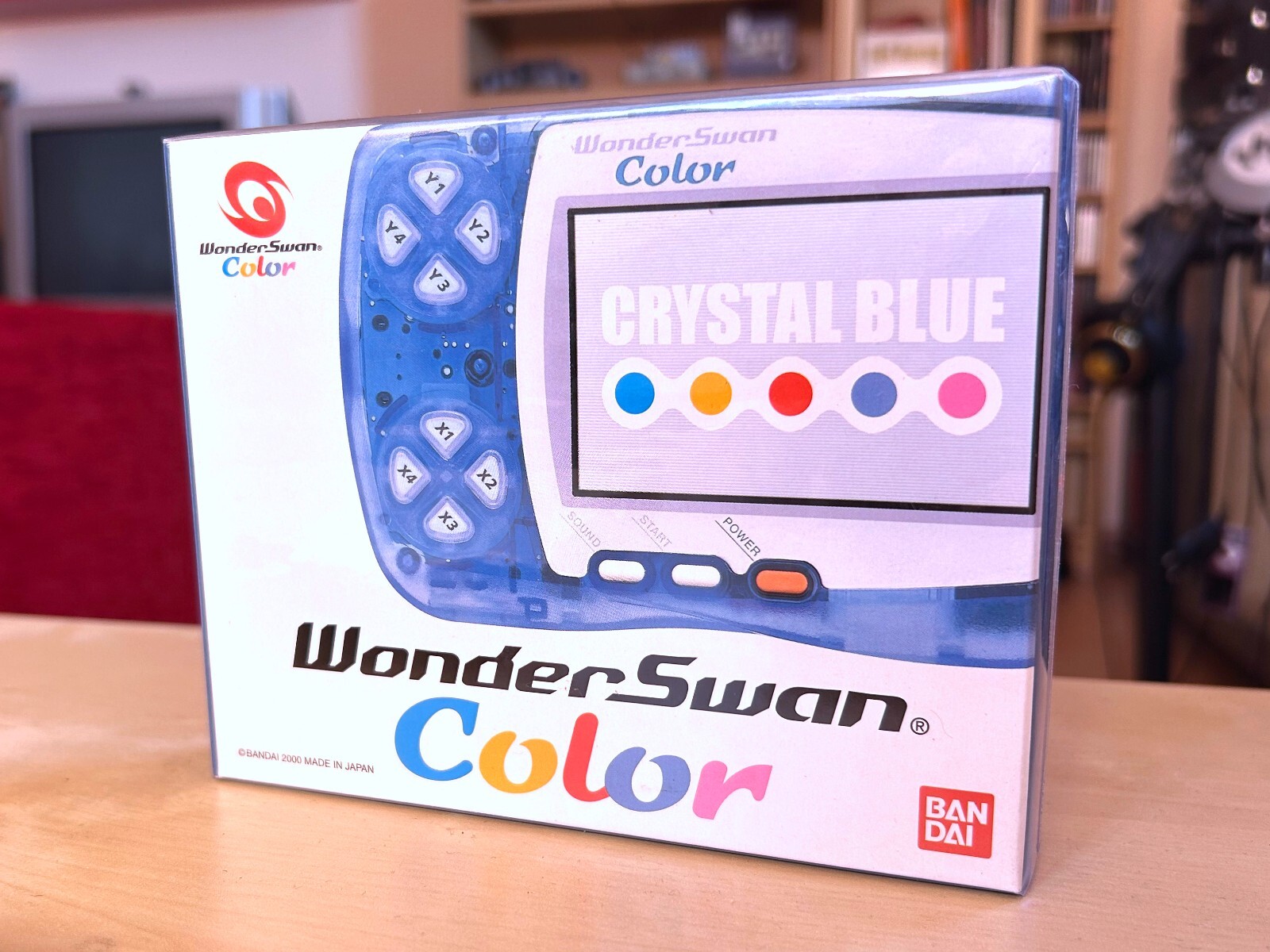 Wonderswan Color Console New Sealed with Two New Games – SEALED JAP