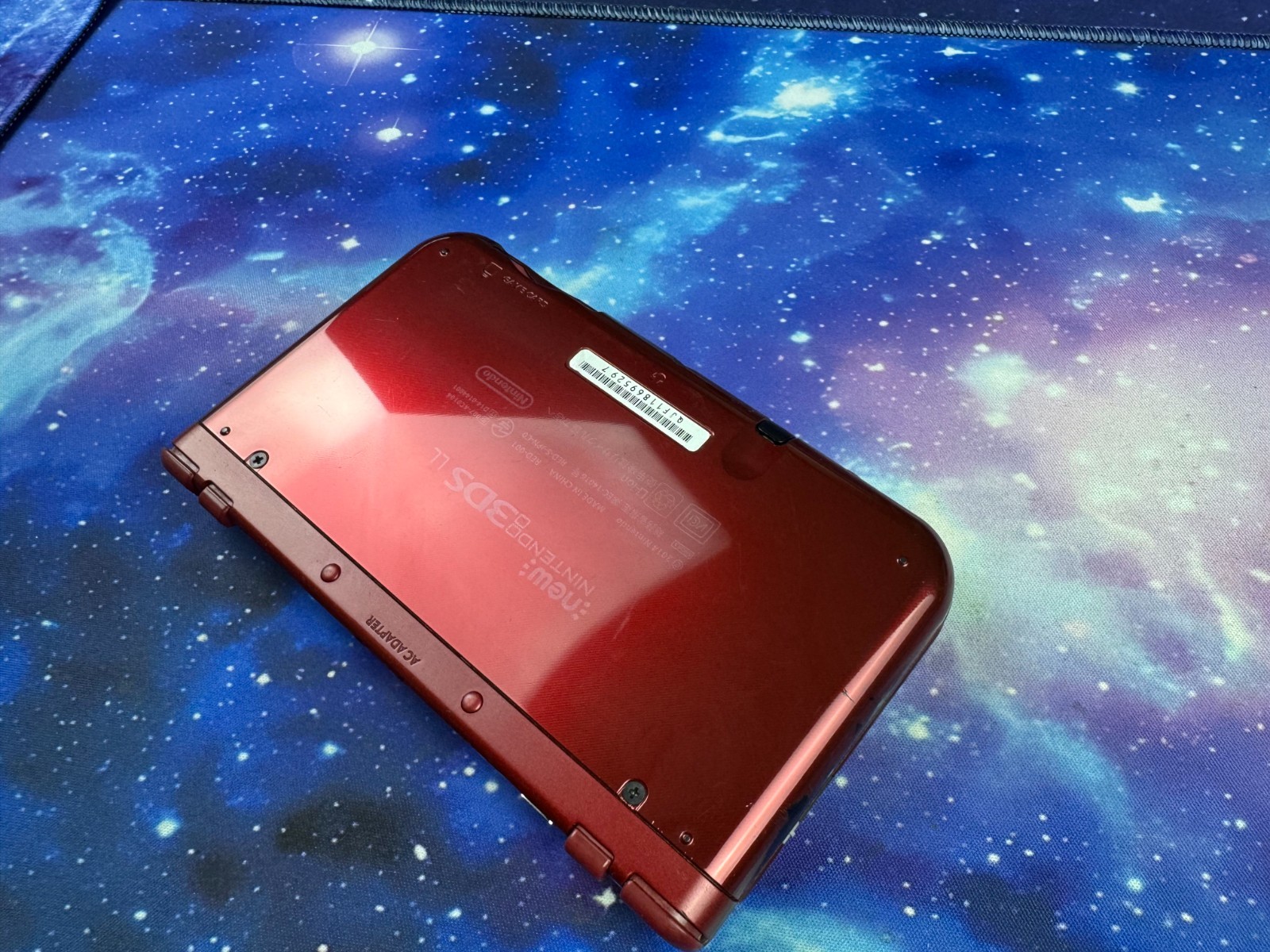 USB-C INBUILT CAPTURE CARD Metallic Red New Nintendo 3DS XL Console 128gb