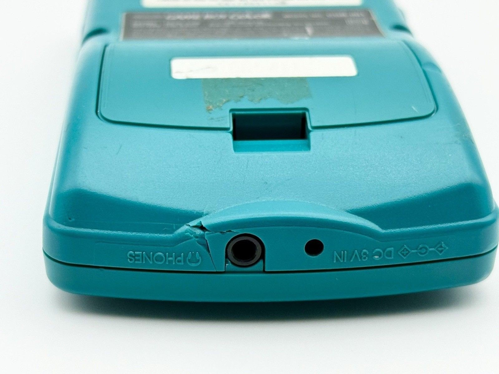 Nintendo Gameboy Color GBC Teal Blue CGB-001 Handheld System W/ Tetris – See Pic