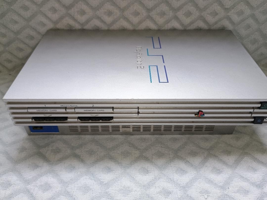 Ps2-Play Station 2-Console-Silver-Jap