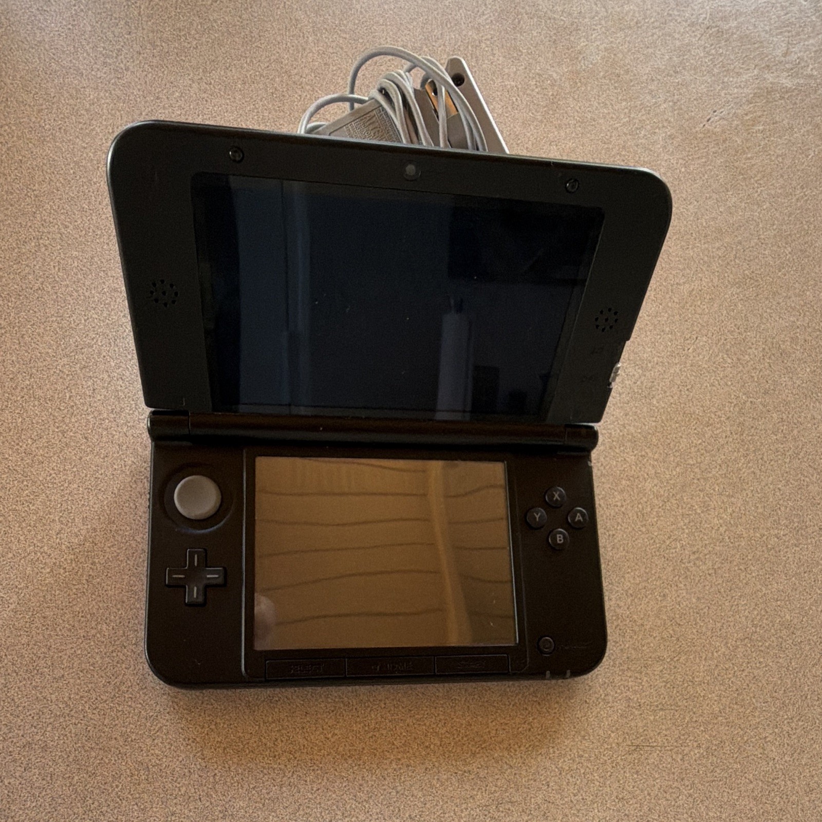 Nintendo 3DS XL Blue/Black Handheld Console w/ Charger Wi-Fi 4GB NTSC-U/C