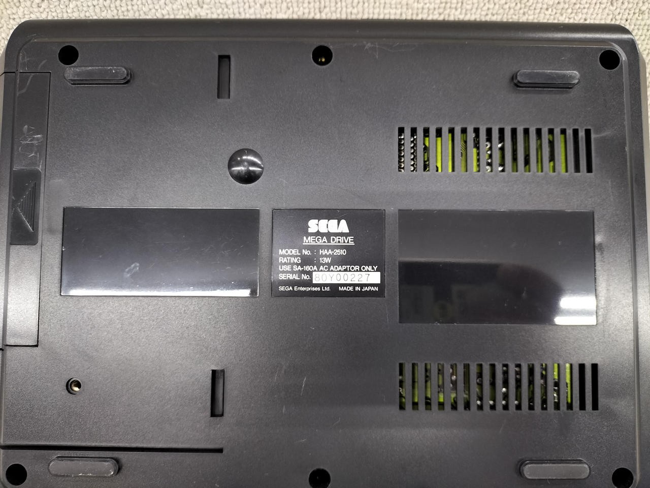 Mega Drive Model HAA 2510 SEGA