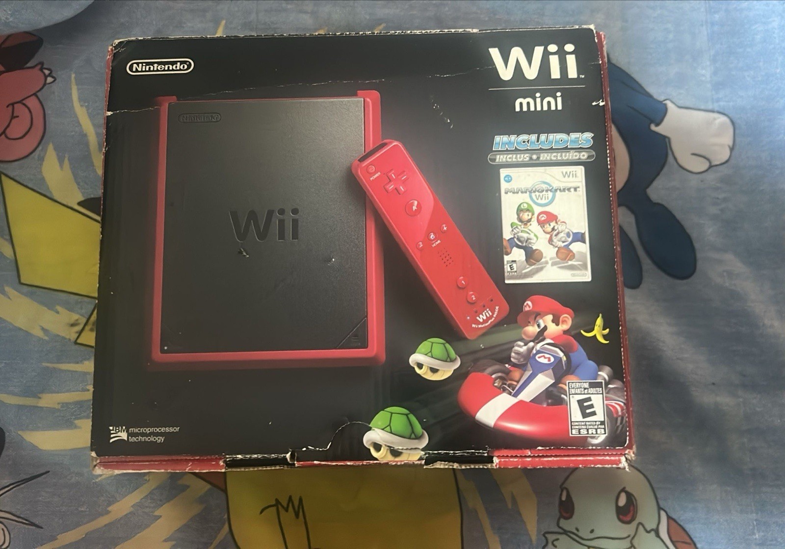Wii Mini Bundle: Mario Kart – Red (Nintendo Wii Mini) No Game
