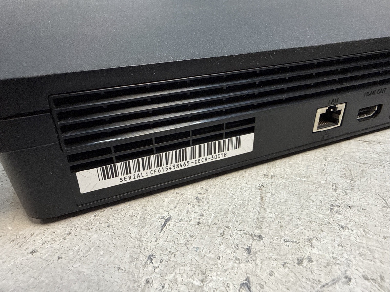 2 Sony PlayStation 3 Slim 120GB Consoles – Black FOR PARTS OR REPAIR