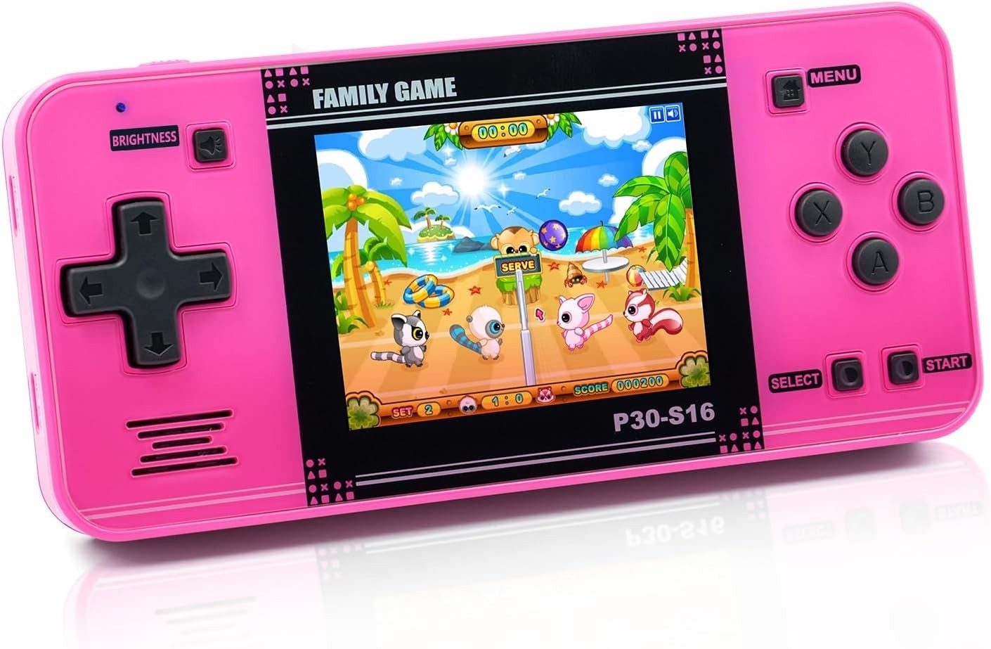 Handheld Game for Kids -Preloaded 220 Retro Video Games, Portable Gaming Play…