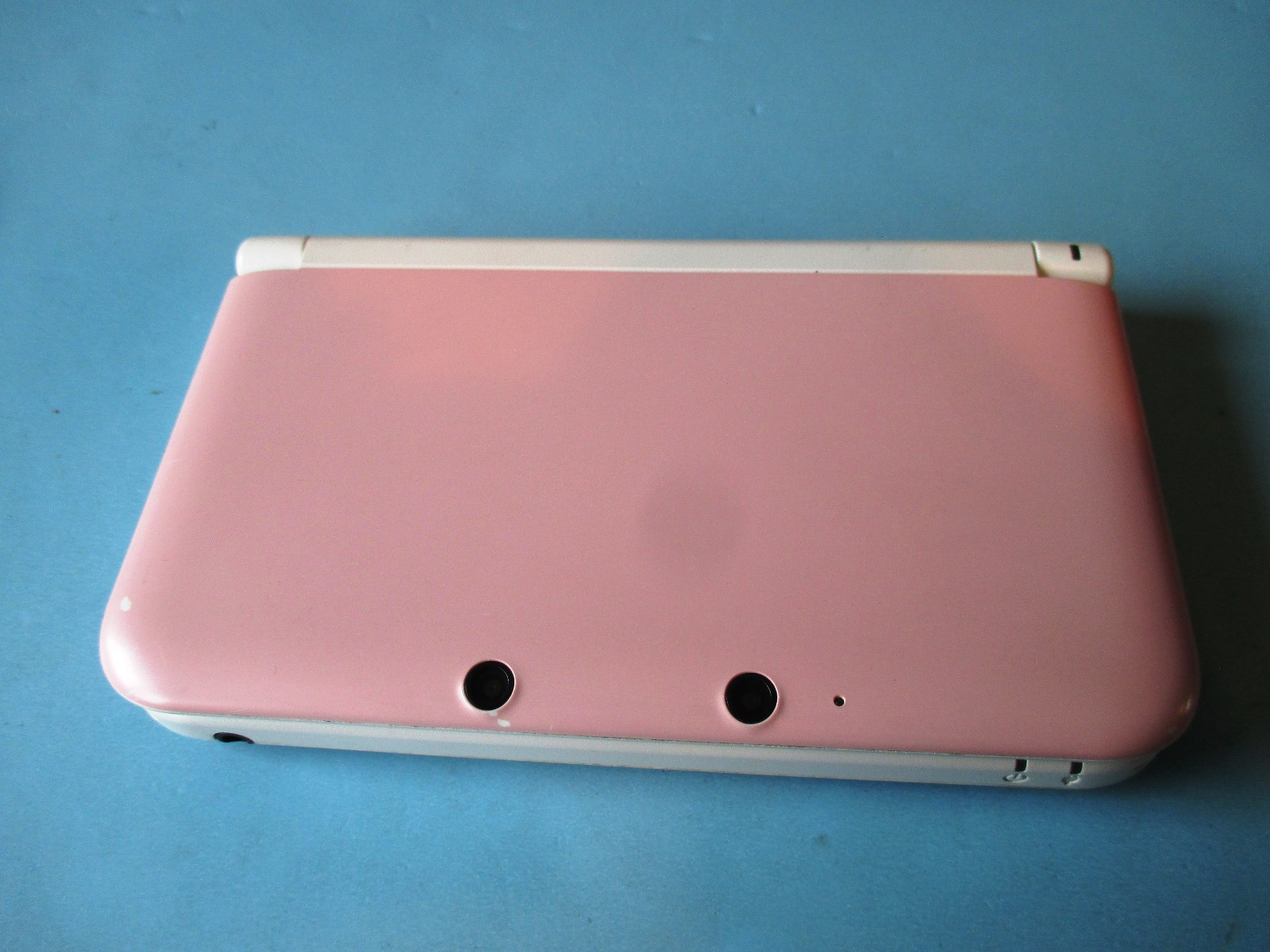 Nintendo 3DS XL White & Pink Handheld System w/Charger FREE Ship!