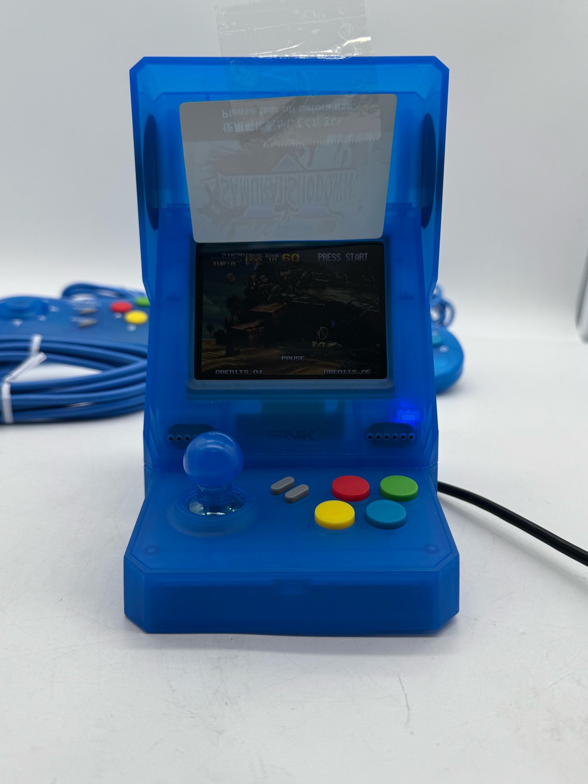 SNK NEOGEO Mini Samurai Shodown Bundle Ukyo Tachibana Blue