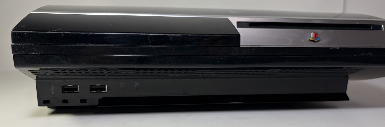 Sony PlayStation 3 PS3 Fat CECHH01 80GB Console – Game, Cables, Fake Controller