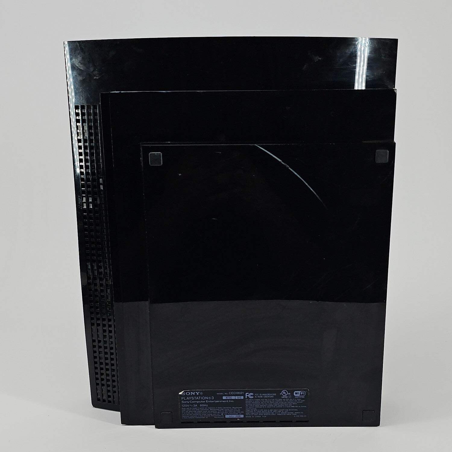 Sony PlayStation 3 Fat PS3 80GB Black Console Gaming System Only CECHK01