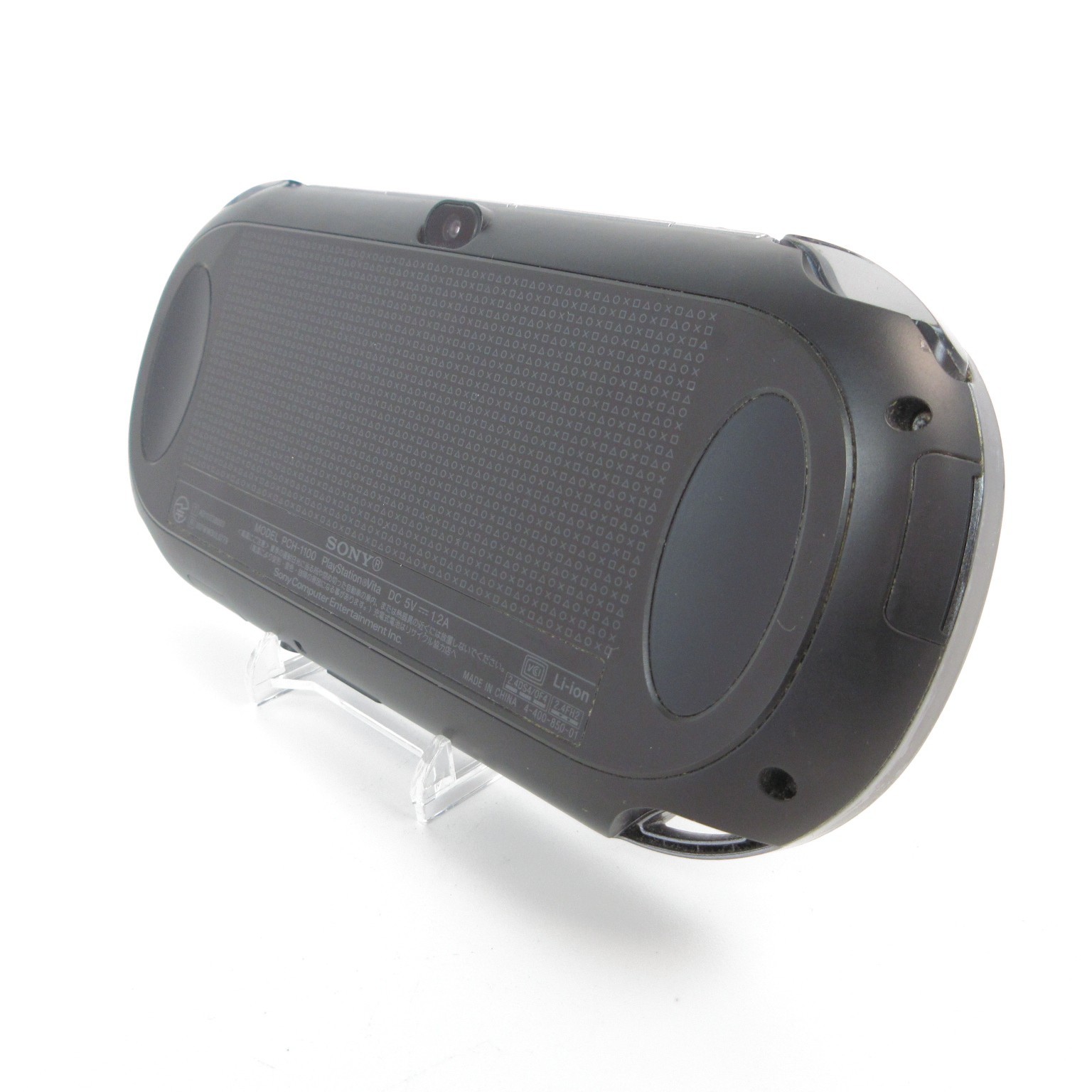 【Excellent】Sony PS Vita PCH-1100 Crystal Black 3G/Wi-Fi Model Console only #RET0