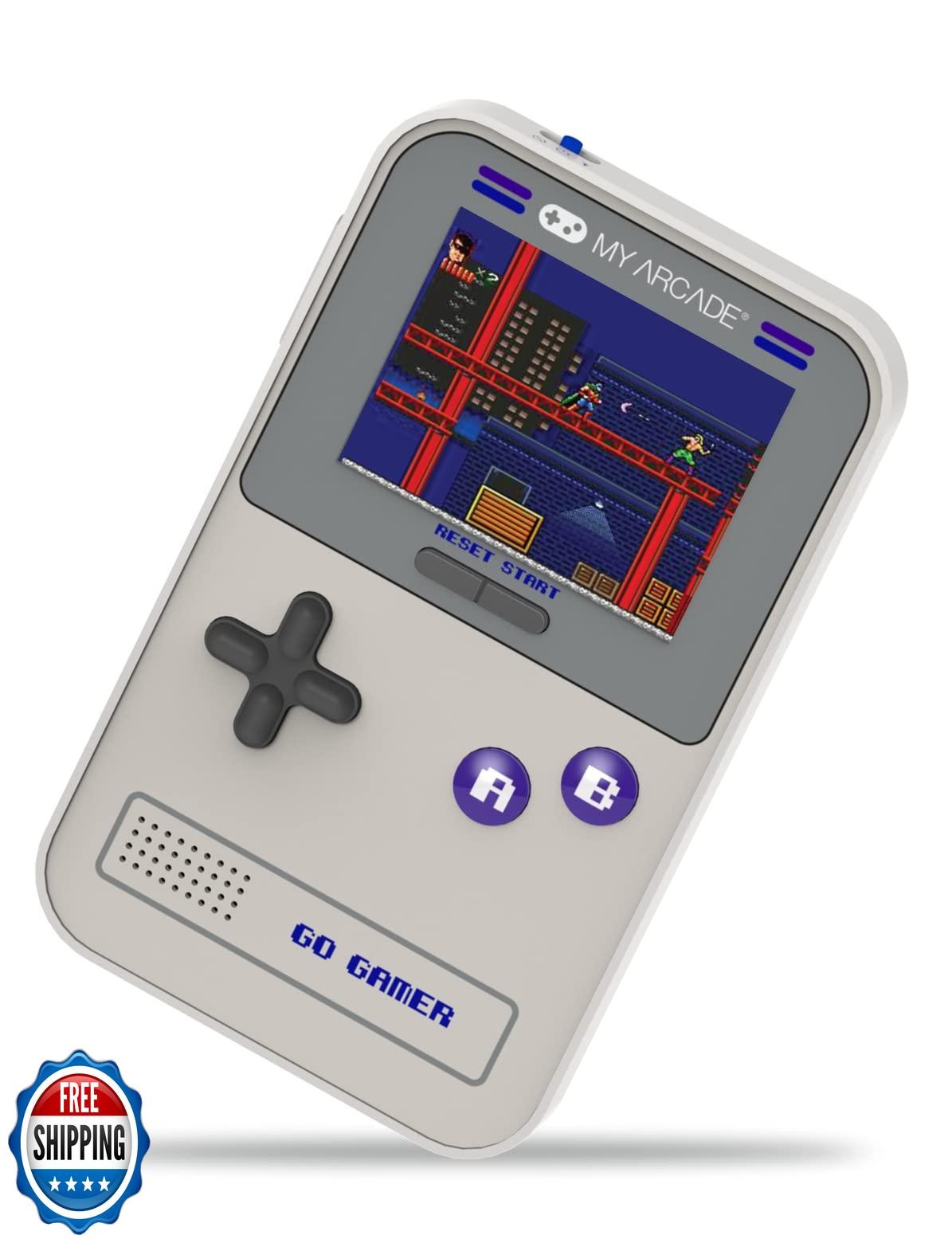 My Arcade Go Gamer Classic-Purple: Portable Electronic Game Conso