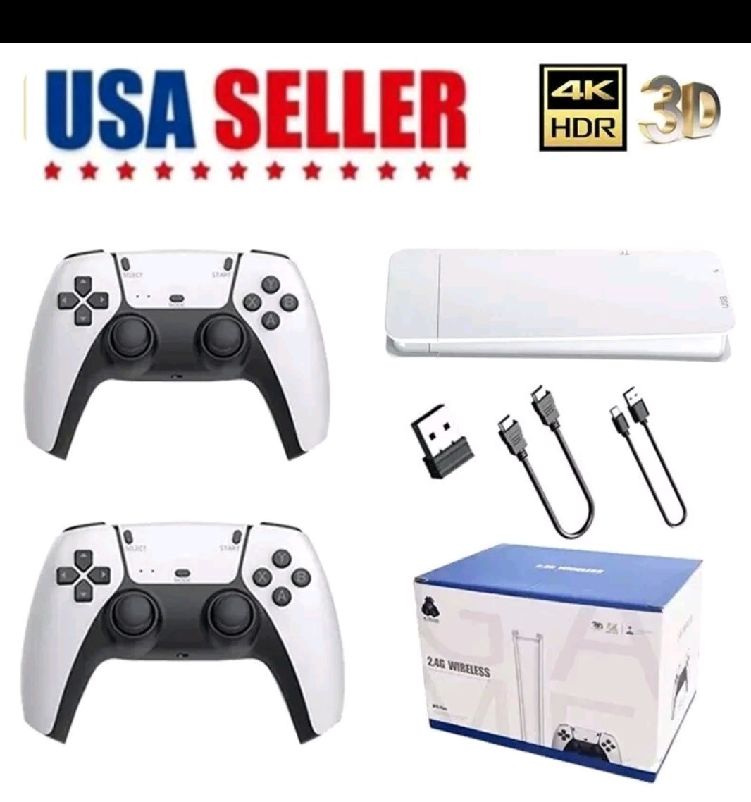 SJGAM M15 Plus 4K Ultra HD Wireless Home Console Double Rocker HDMI USB