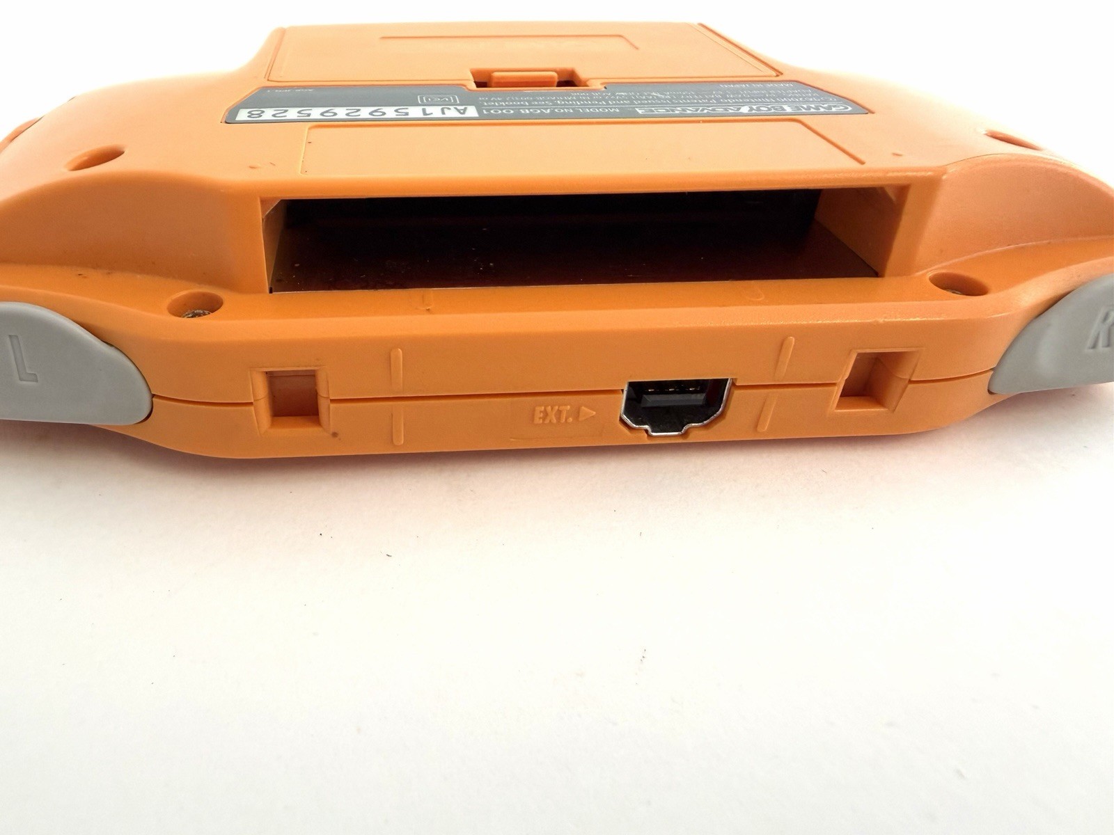 Spice Orange Retro Nintendo Game Boy Advance AGB-001 Made in Japan CLEAN / WORKS