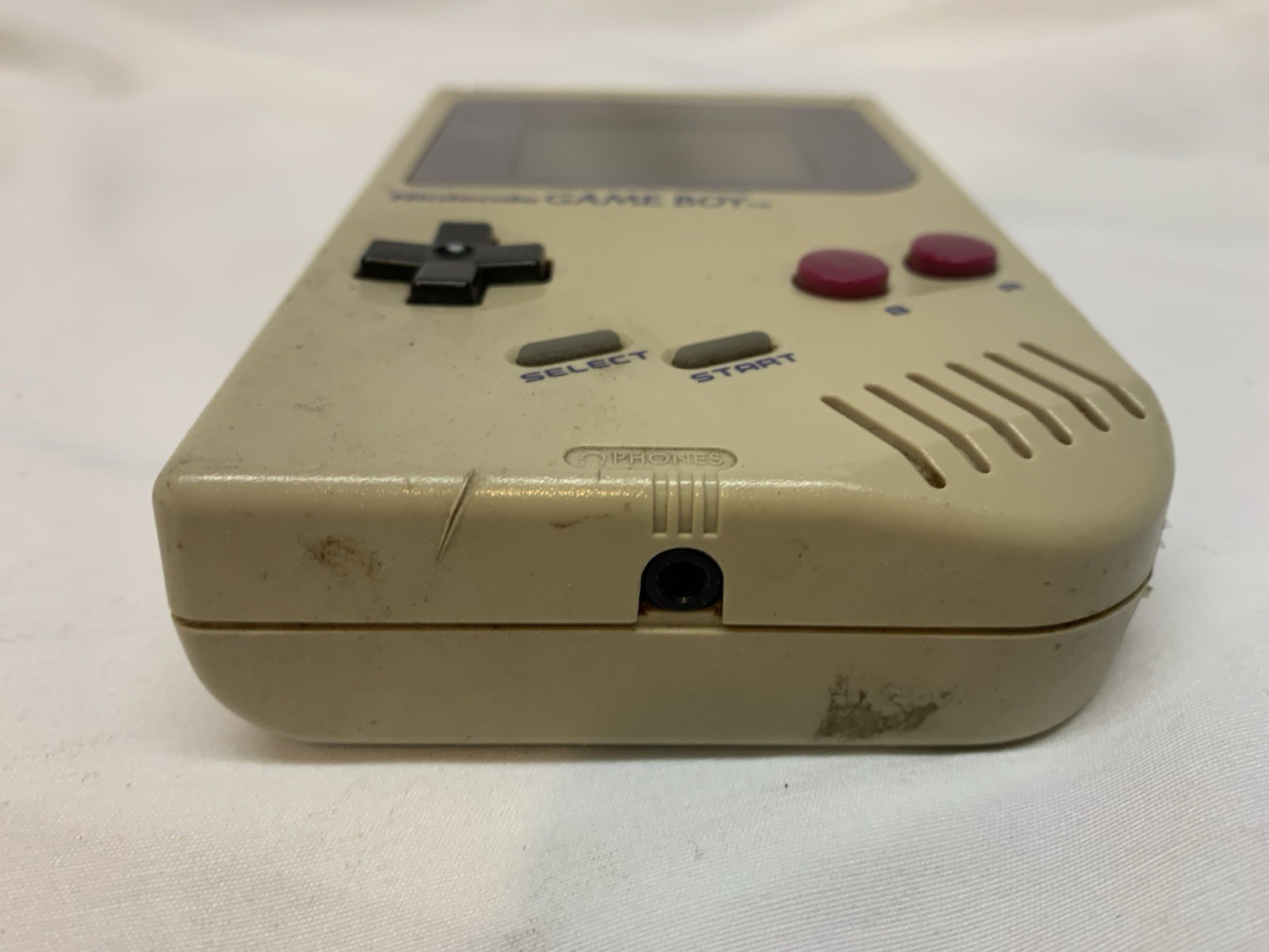 Nintendo Game Boy DMG-01 Gray Handheld Console NTSC-J 1989 Battery Powered