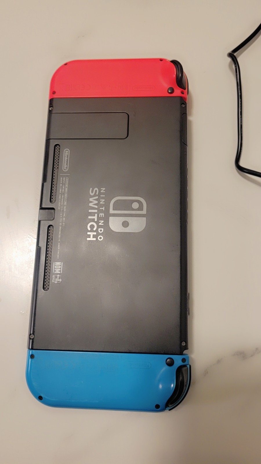 Nintendo Switch Handheld Console Red/Blue Joy-Con USB-C Black Handheld Mode