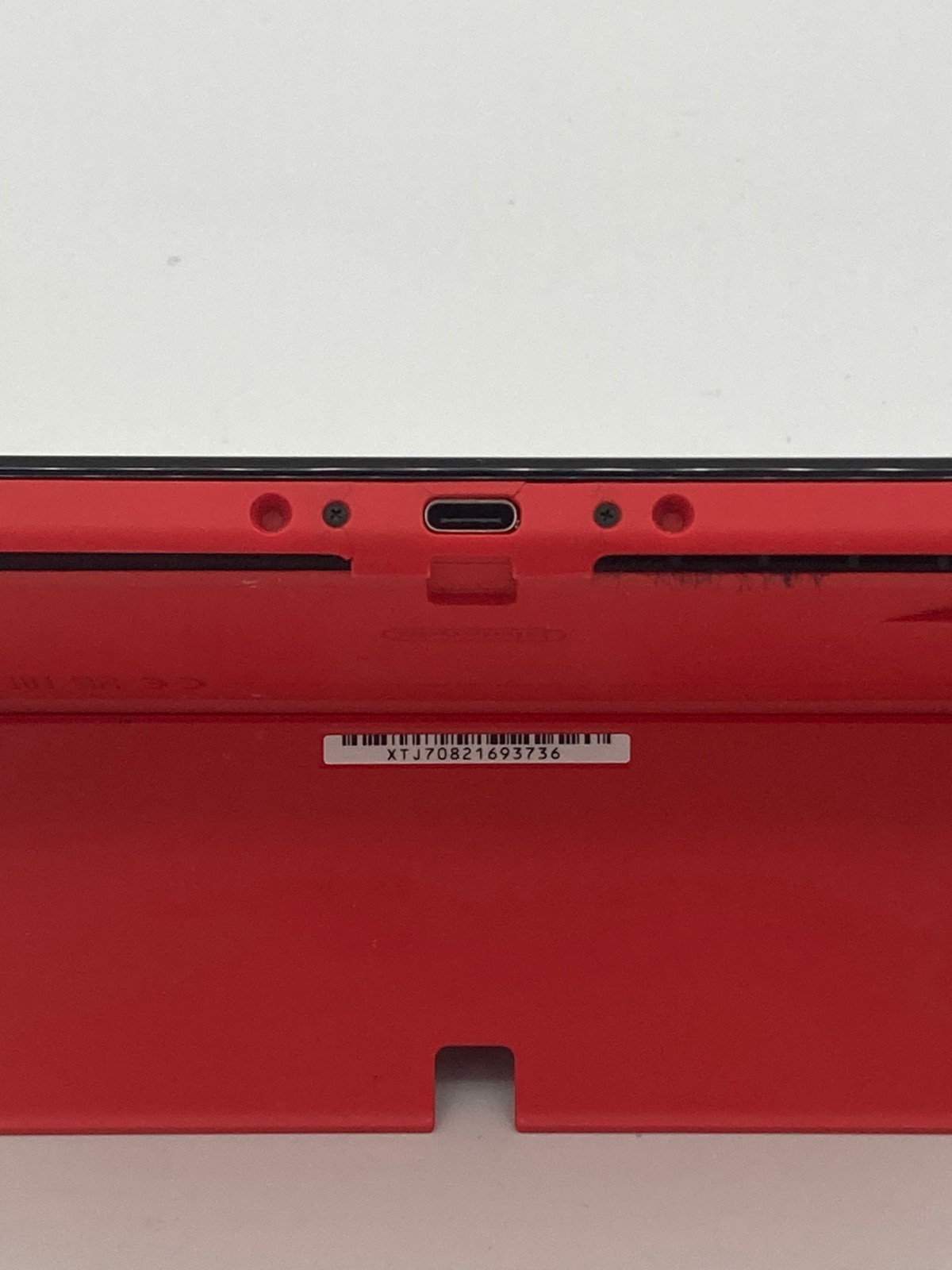 Nintendo Switch OLED Mario Red Model HEG-001 64GB Console ONLY Good Condition