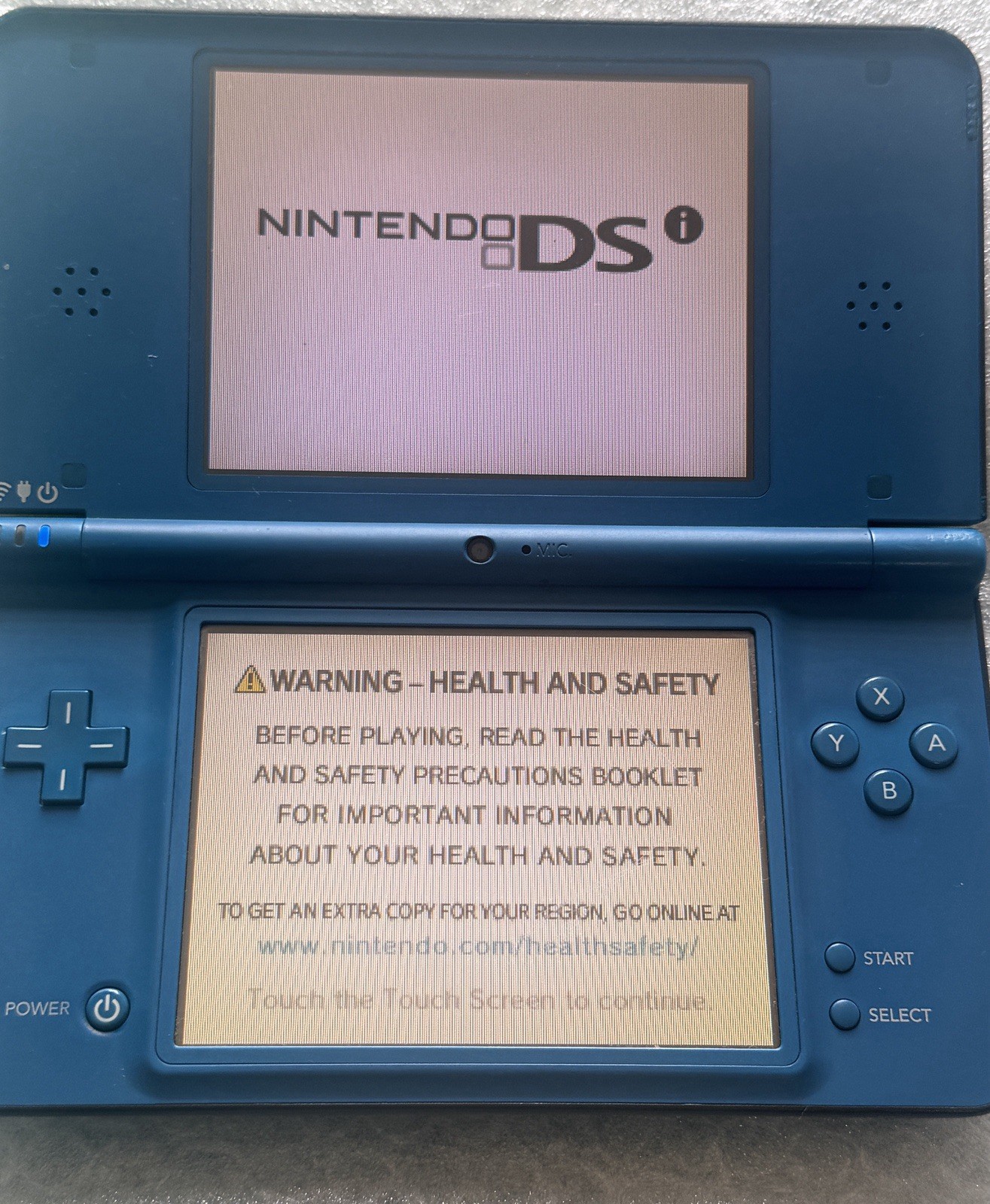 Nintendo DSi XL Handheld Console Midnight Blue Fully Tested *Please Read*