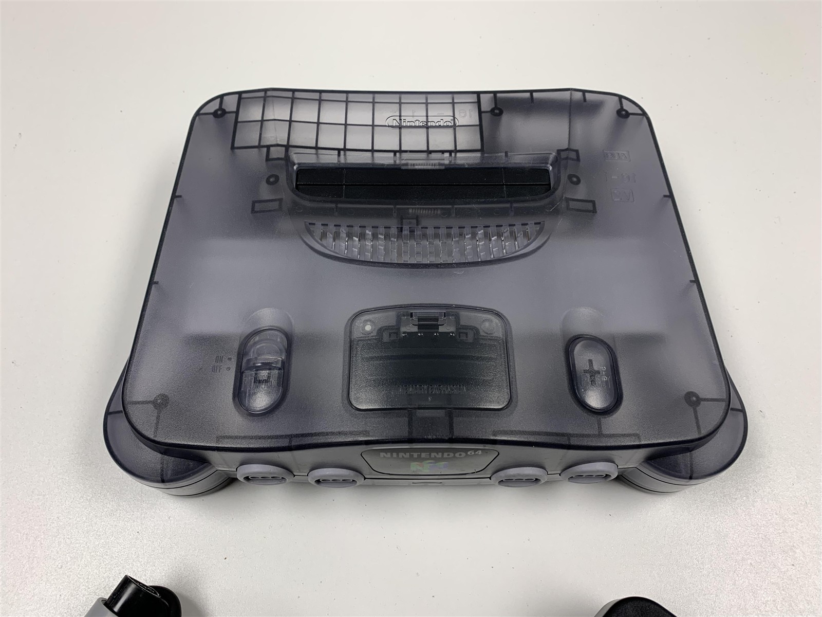 Nintendo 64 N64 Console Bundle Funtastic Smoke Grey