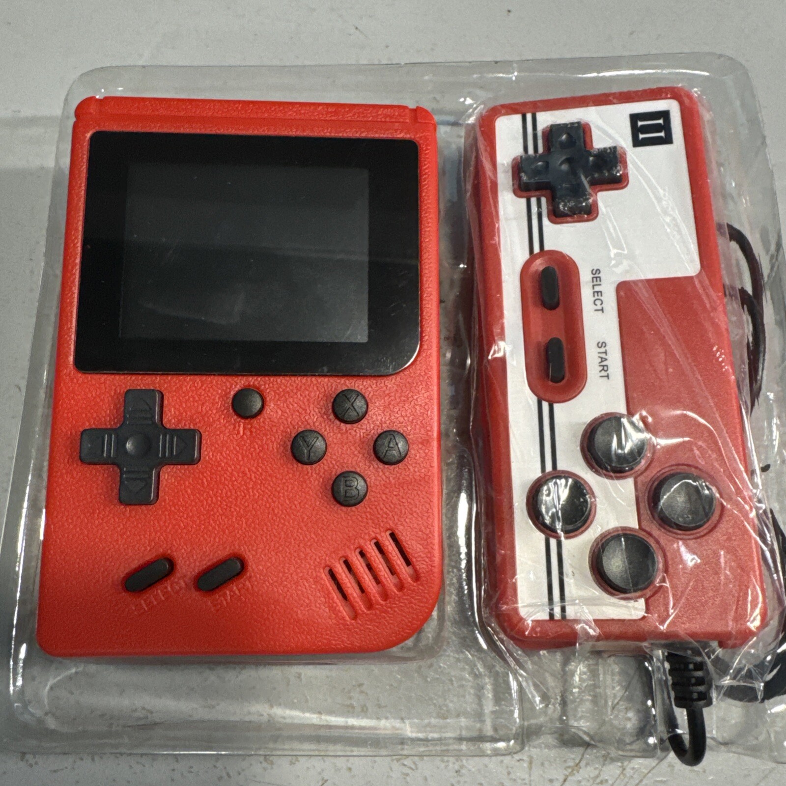 Mini Game Console 3”LED Large Screen Retro FC Portable Red