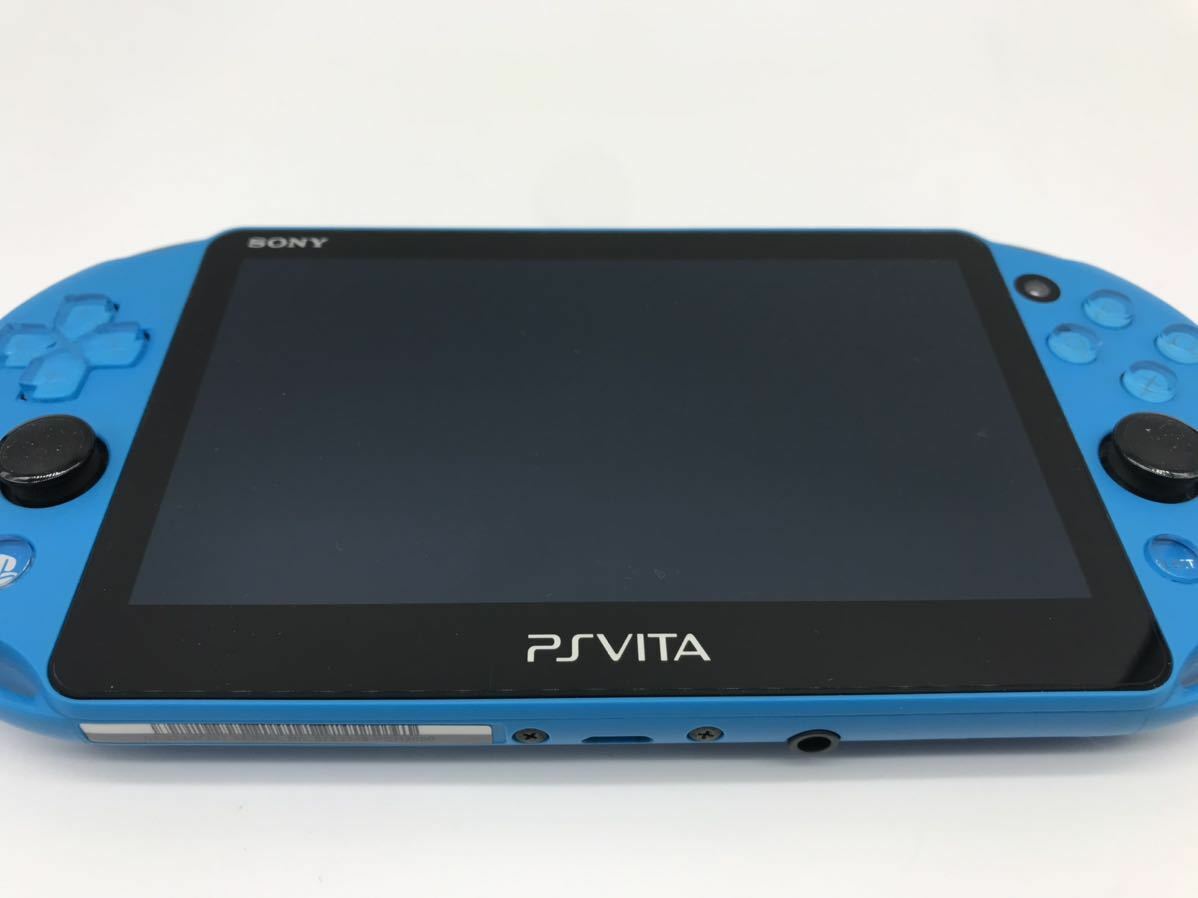 PlayStation Vita Wi-Fi Console Aqua Blue PCH-2000ZA23 Japan region free SONY