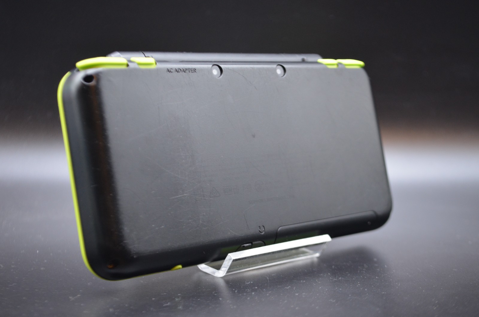 [US DUTY PAID] New Nintendo 2DS XL LL black lime Console Japanese game 004
