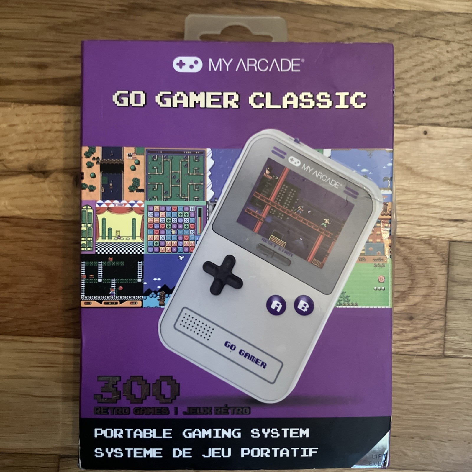 My Arcade Go Gamer Classic 300 Retro Games Portable Gaming System NEW