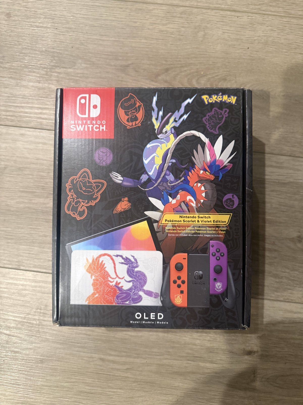 Nintendo Switch OLED Model – Pokémon Scarlet & Violet Edition Console