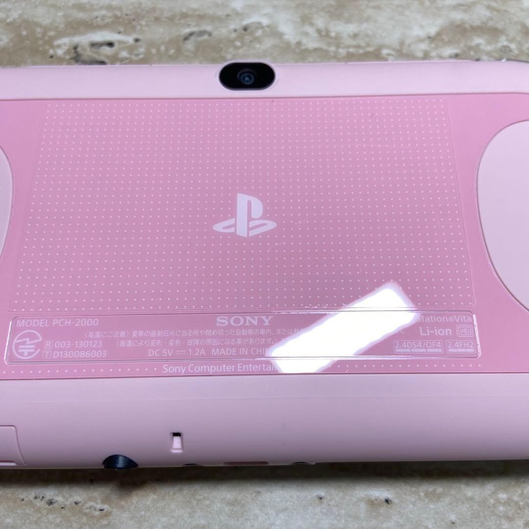 Sony PlayStation Vita PCH-2000 Light Pink White Console Japan
