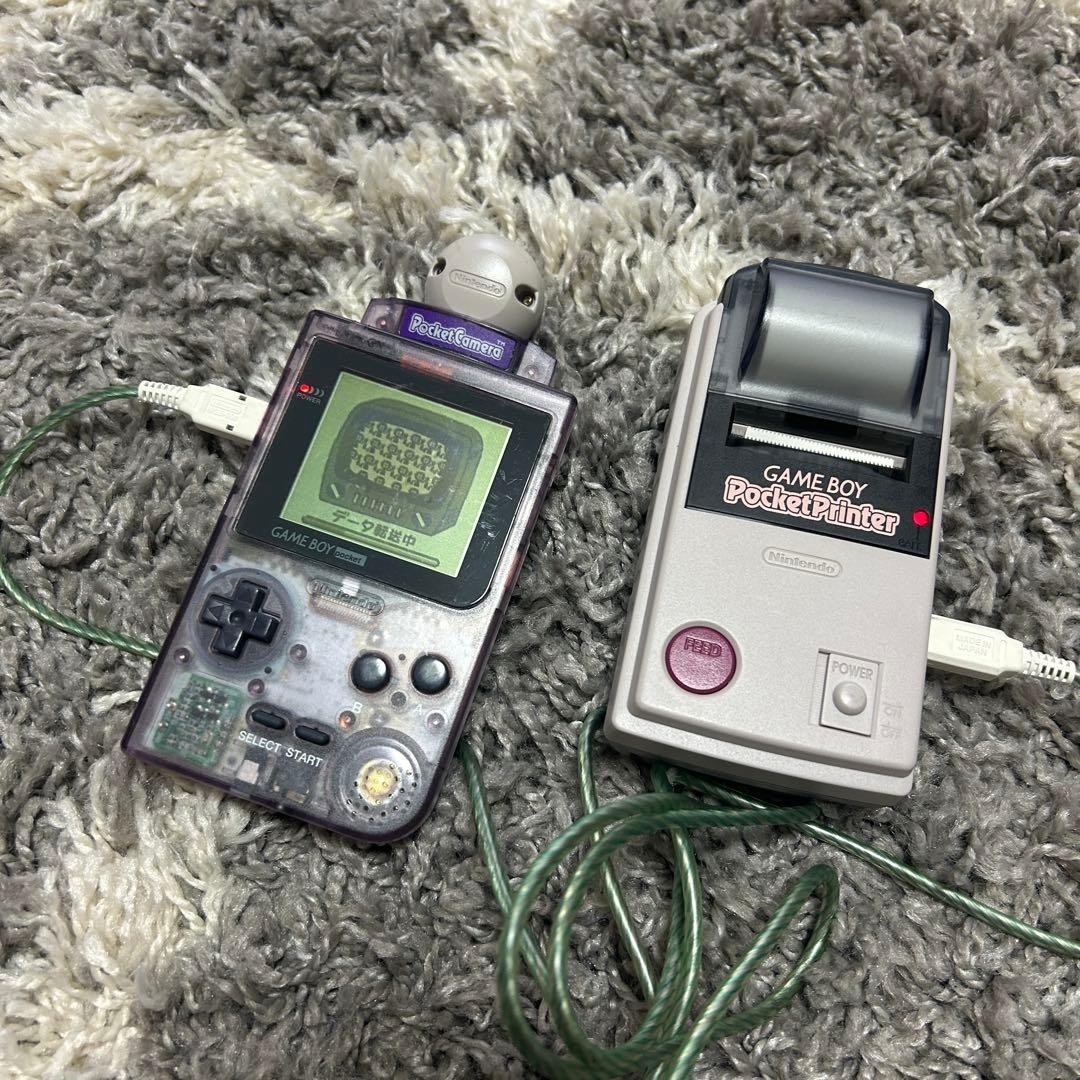 Game Boy Pocket with Camera, Printer & Soft Bundle, Tested, Rare
