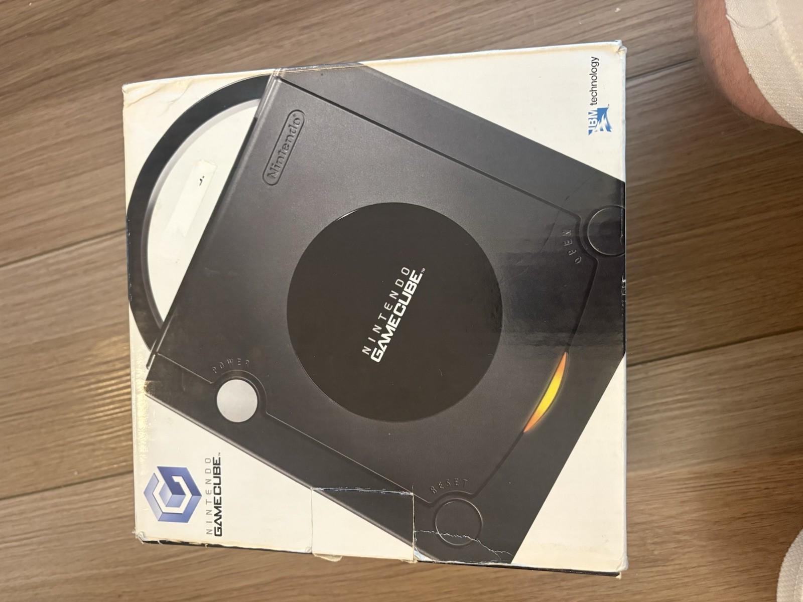 Nintendo GameCube Black DOL-001 Console System with Box