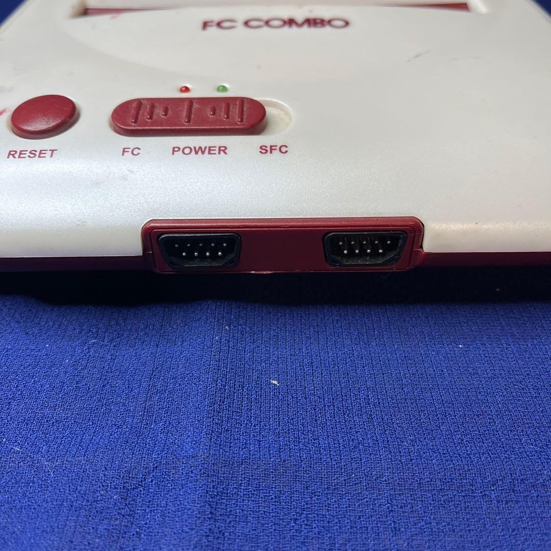 FC COMBO Console Retro Game System Tested for Power Only Rare Model Japan