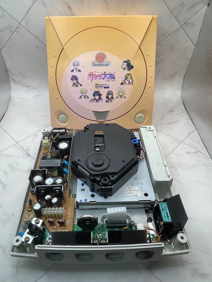 Sega Dreamcast console Sakura Taisen HKT-3000 tested