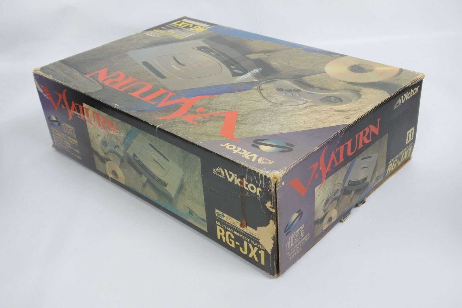 Victor V Saturn Console System Boxed RG-JX1 Tested JAPAN Game Ref 15036570