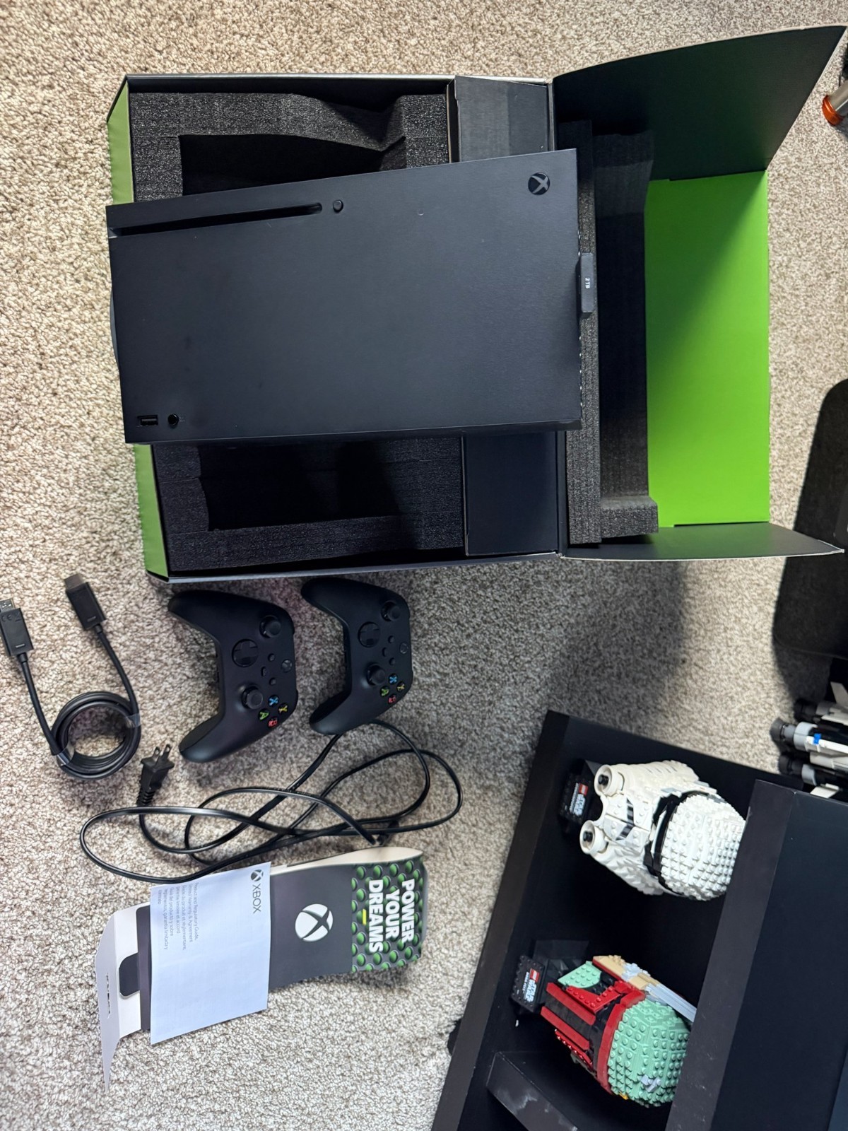 Xbox Series X 1TB Console Bundle + 2TB Expansion Card + 2 Controllers – Boxed