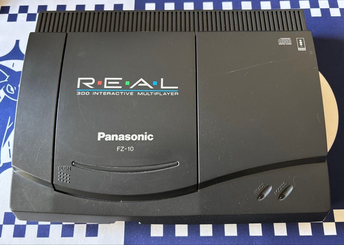 Panasonic REAL 3DO FZ-10 Console Tested Working w/ Controller Software Japan