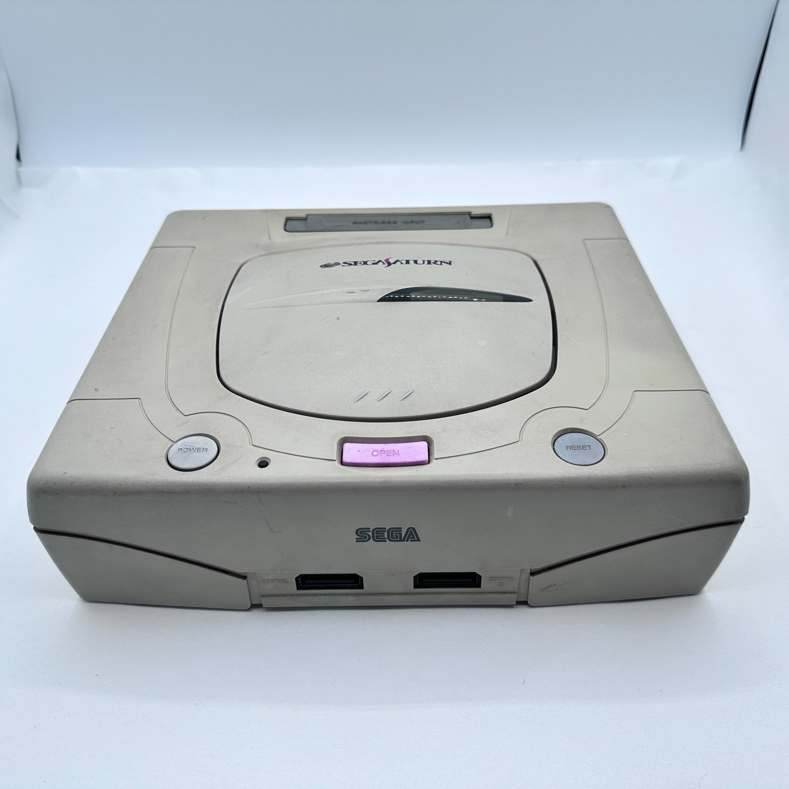 Sega Saturn Console only HST-3220 White NTSC-J Japan Japanese Tested