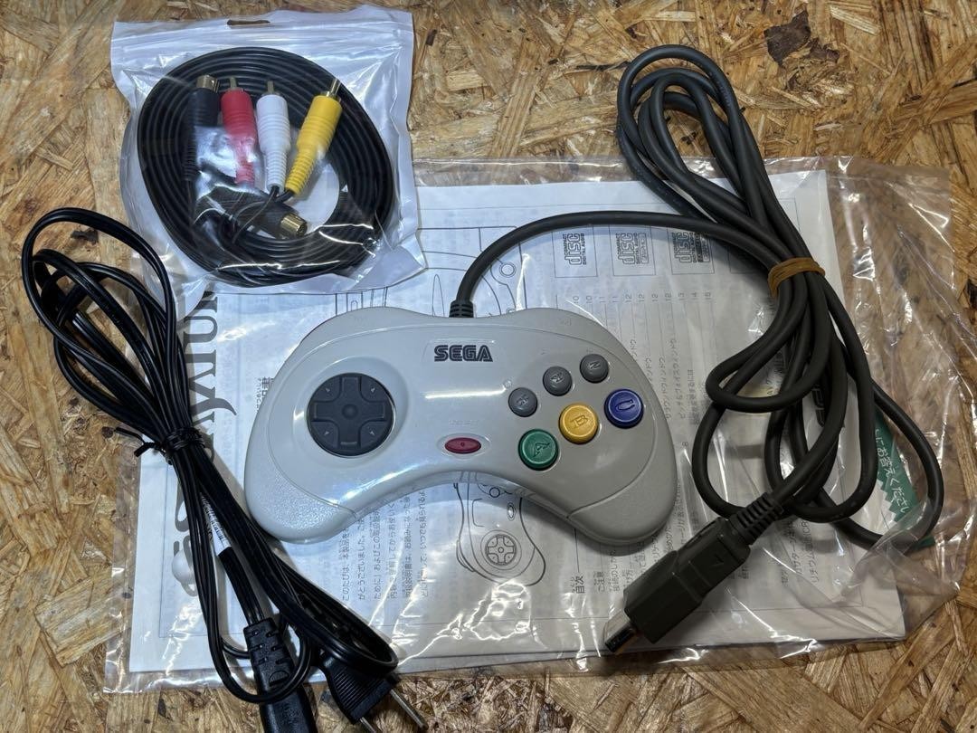 Sega Saturn WHITE Christmas Nights Console System Boxed HST-3220 64019426 NTSCJ