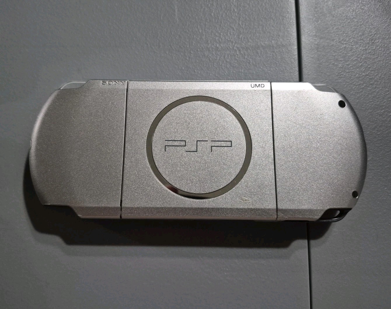 Sony PSP Silver w/ Games and Movies Lot Sale With Box and Accessories TESTED