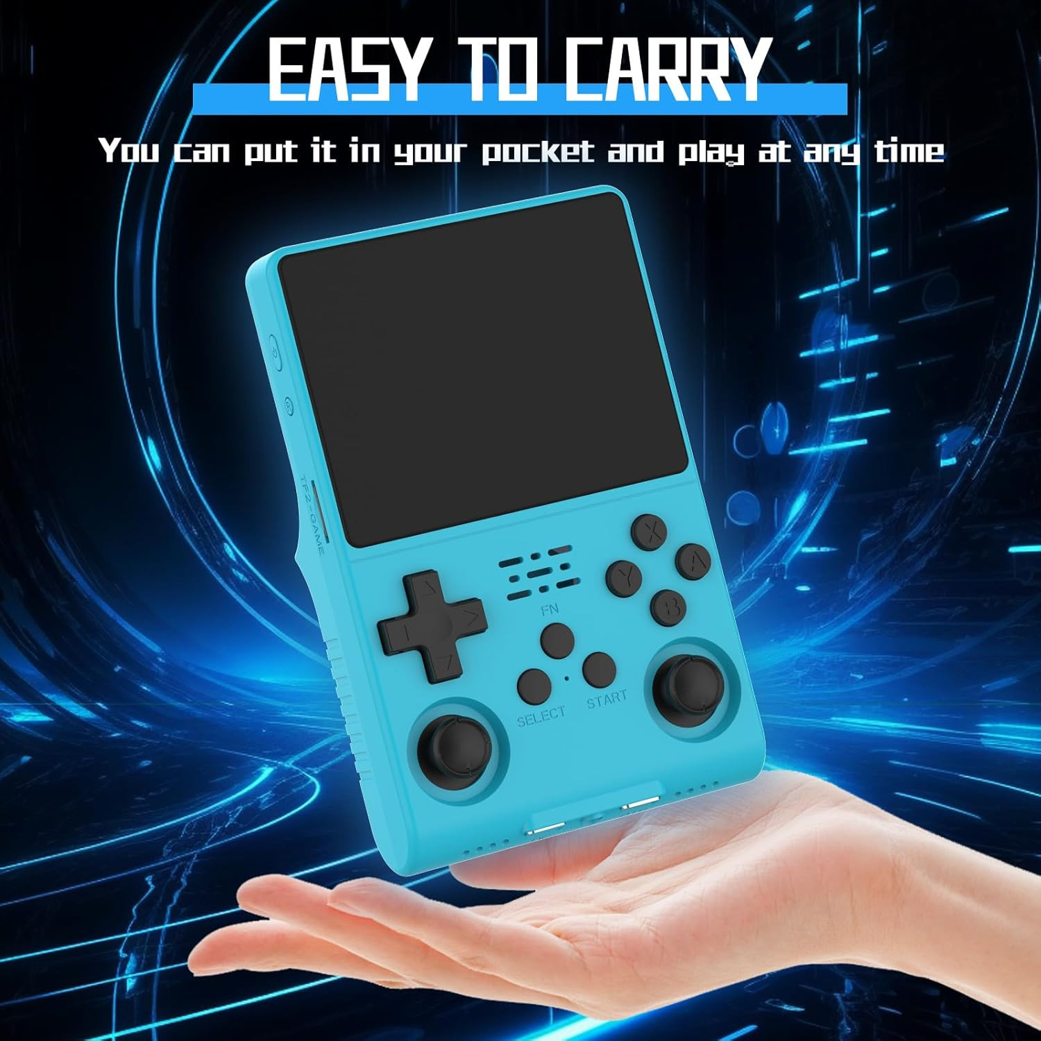 [30000 in 1] R40S PRO Handheld Game Console 3.5 Inch IPS Screen Mini Retro Conso