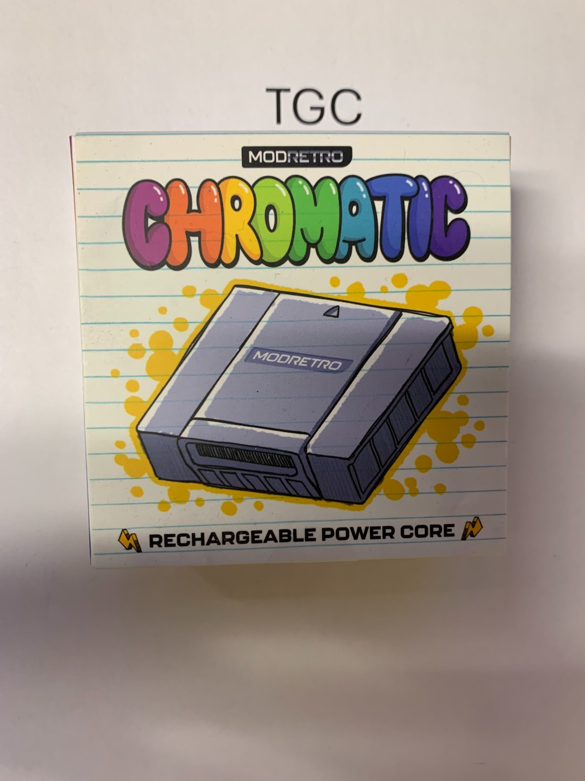 ModRetro Chromatic (1st Edition) GameStop Exclusive Grey – Rechargeable Battery