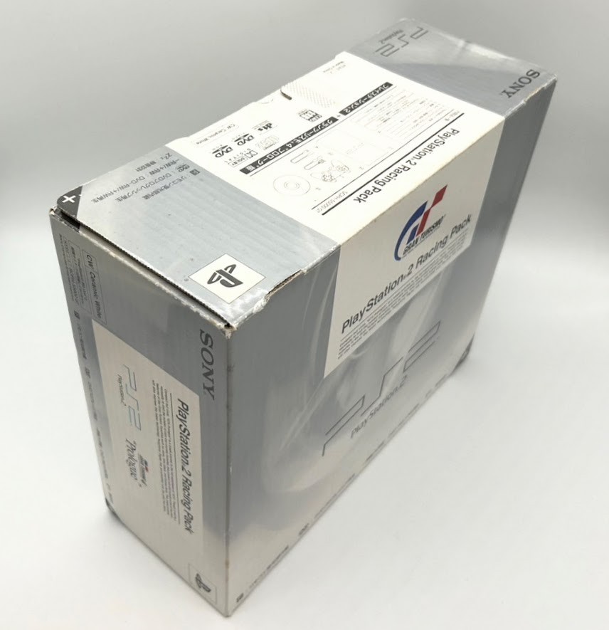 SONY Playstation2 PS2 Racing Pack Console SCPH-55000 GT W/Boxed NTSC-J #434