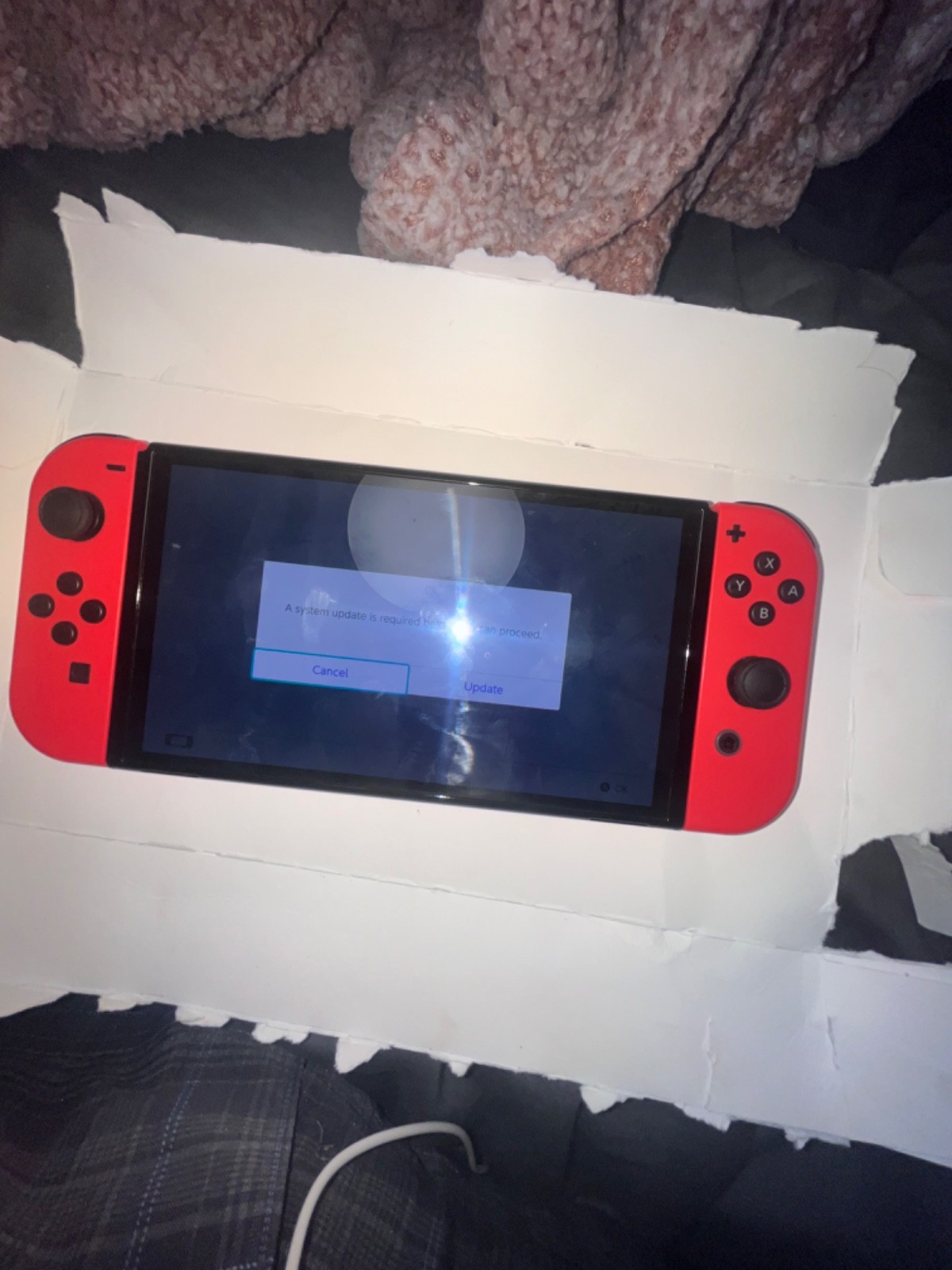 Nintendo Switch (OLED Model) HEG-001 Mario Red Edition 64GB Console