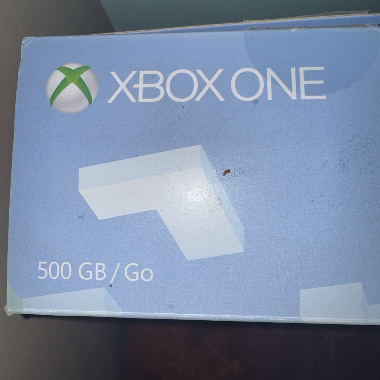 Microsoft Xbox One S White Console Minecraft Box Inserts Cords No Controller 500