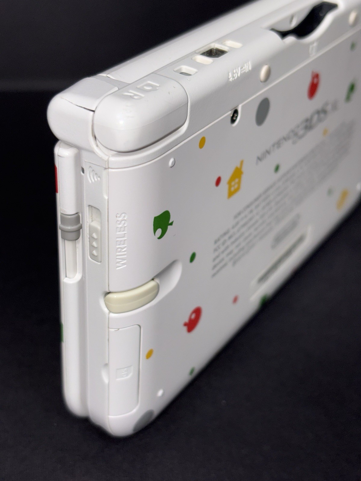READ US Nintendo 3DS XL Animal Crossing Handheld – Charger & Stylus WORKING